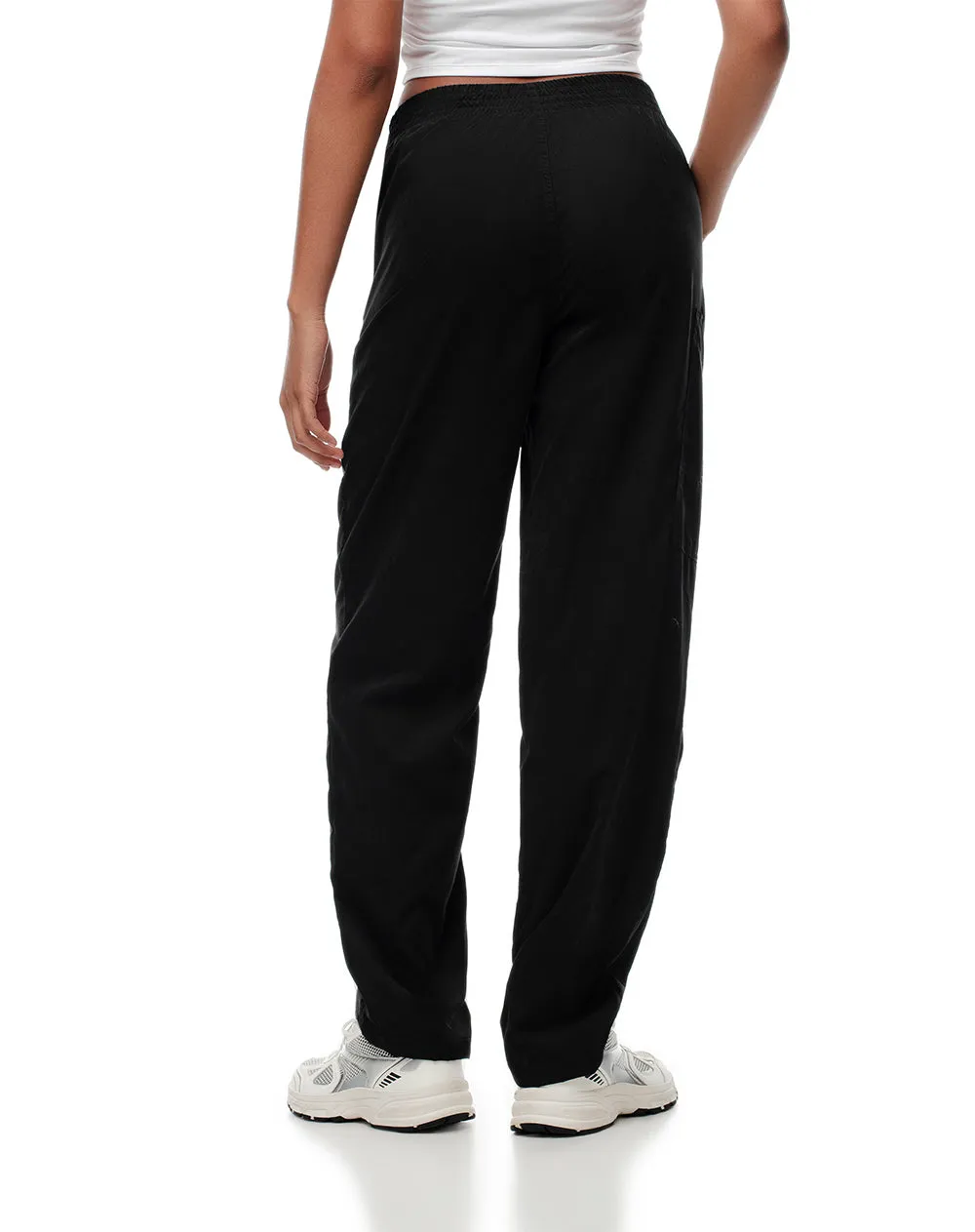 Pantalón recto tiro medio negro mujer sold by Gef product image thumbnail 2