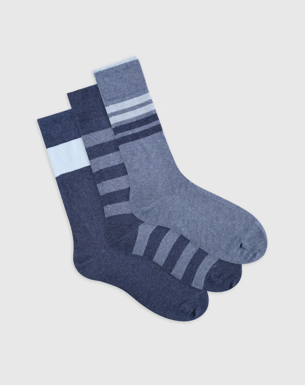 Medias hombre largas algodón pack x3 surtido sold by Gef