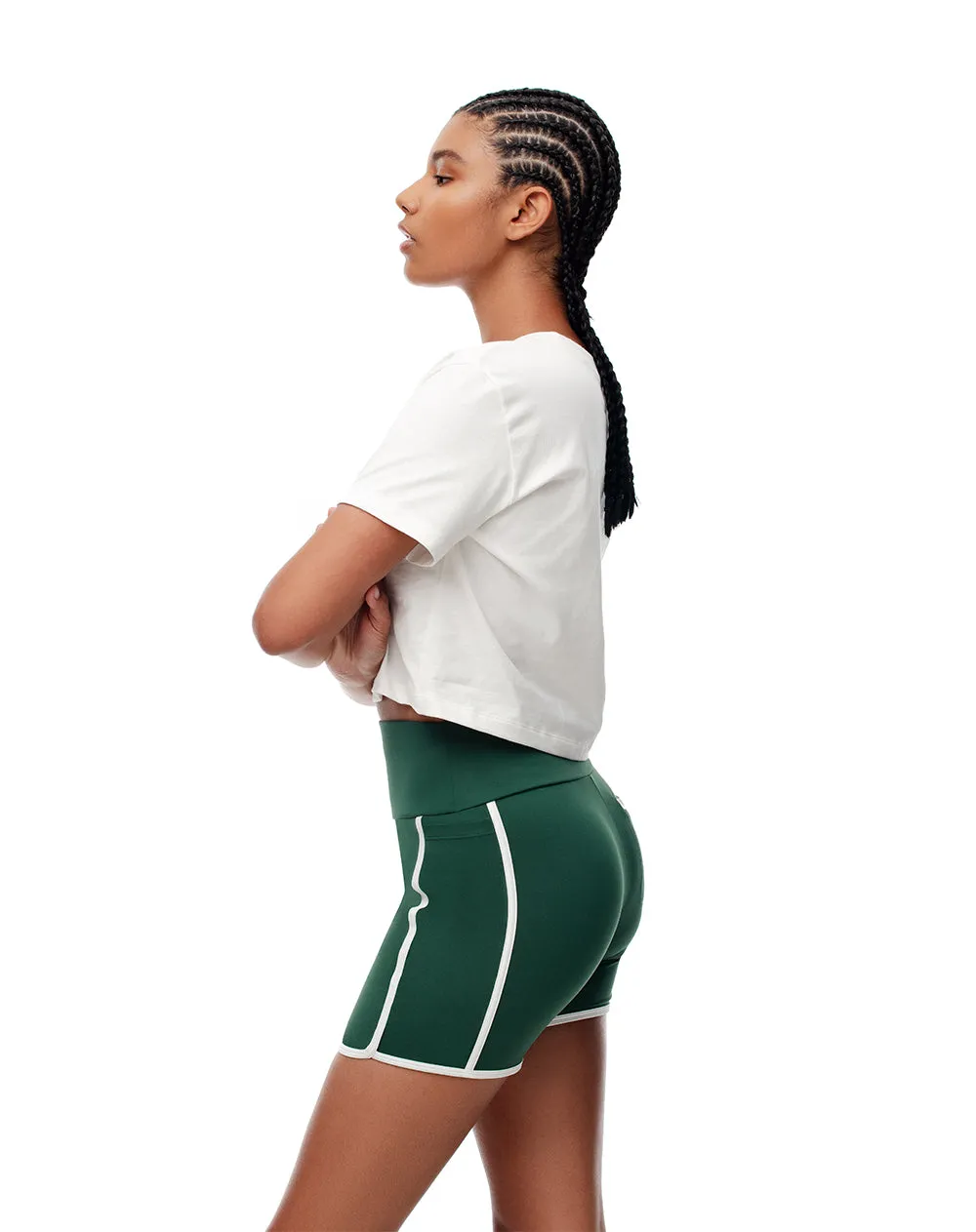 Biker deportivo secado rápido verde mujer sold by Gef