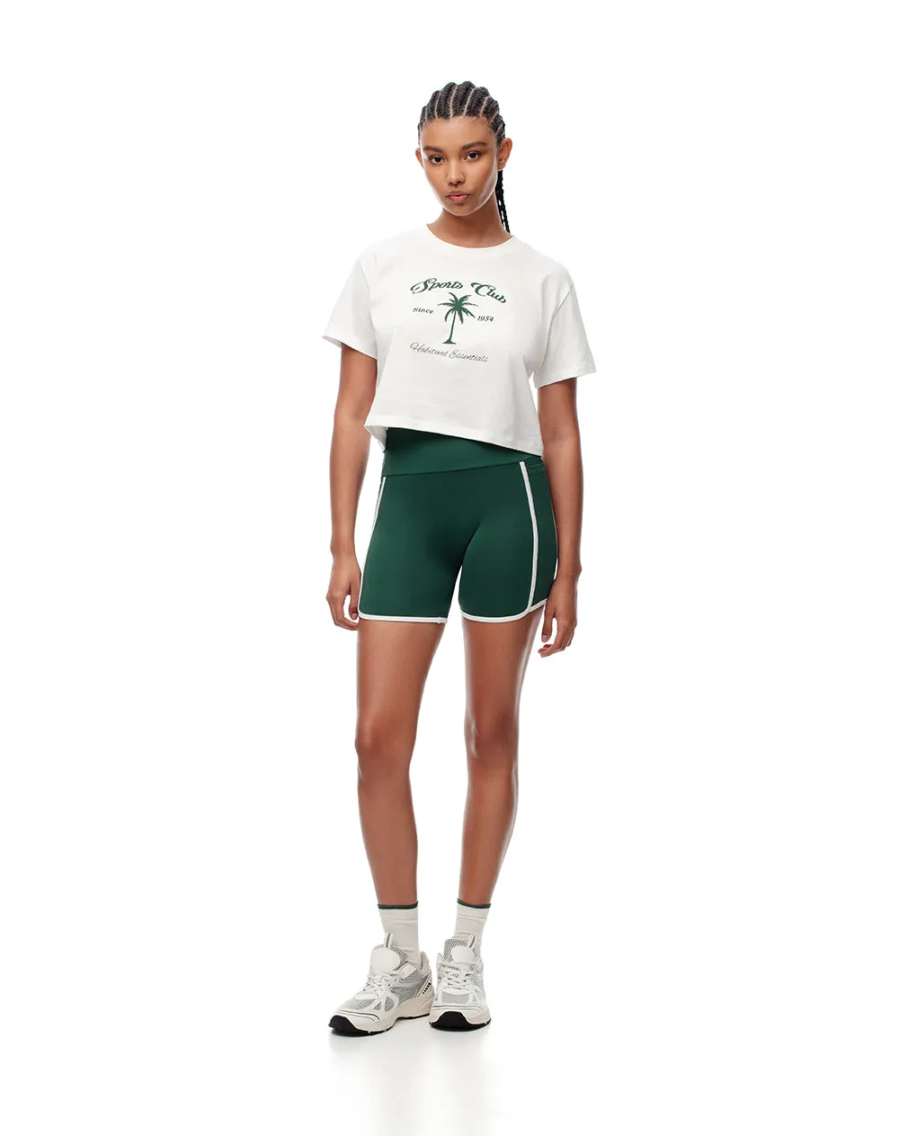 Biker deportivo secado rápido verde mujer sold by Gef product image thumbnail 5