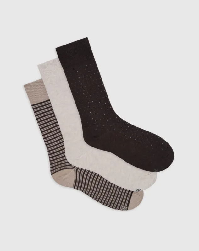 Medias hombre largas algodón pack x3 surtido sold by Gef