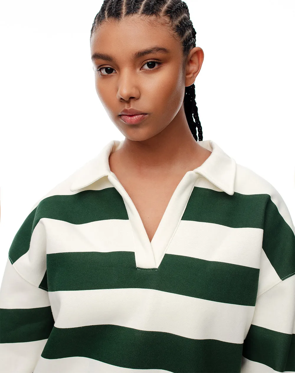 Buzo crudo rayas verdes sold by Gef product image thumbnail 3