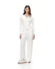 Camisa fitted fit manga larga blanca sold by Gef