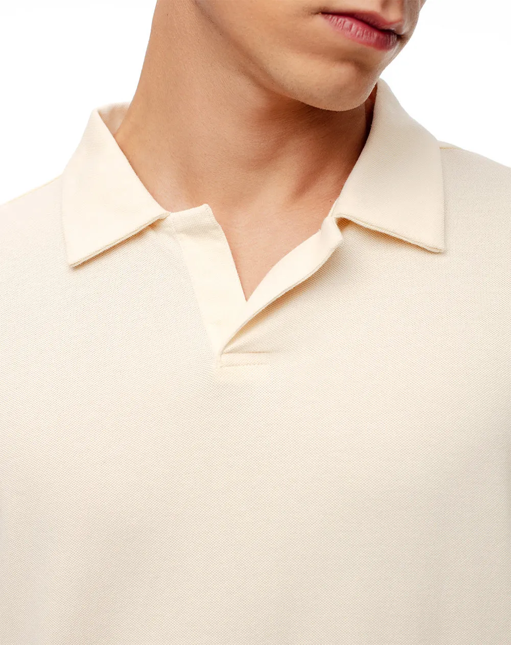 Polo regular algodón crema hombre sold by Gef product image thumbnail 5