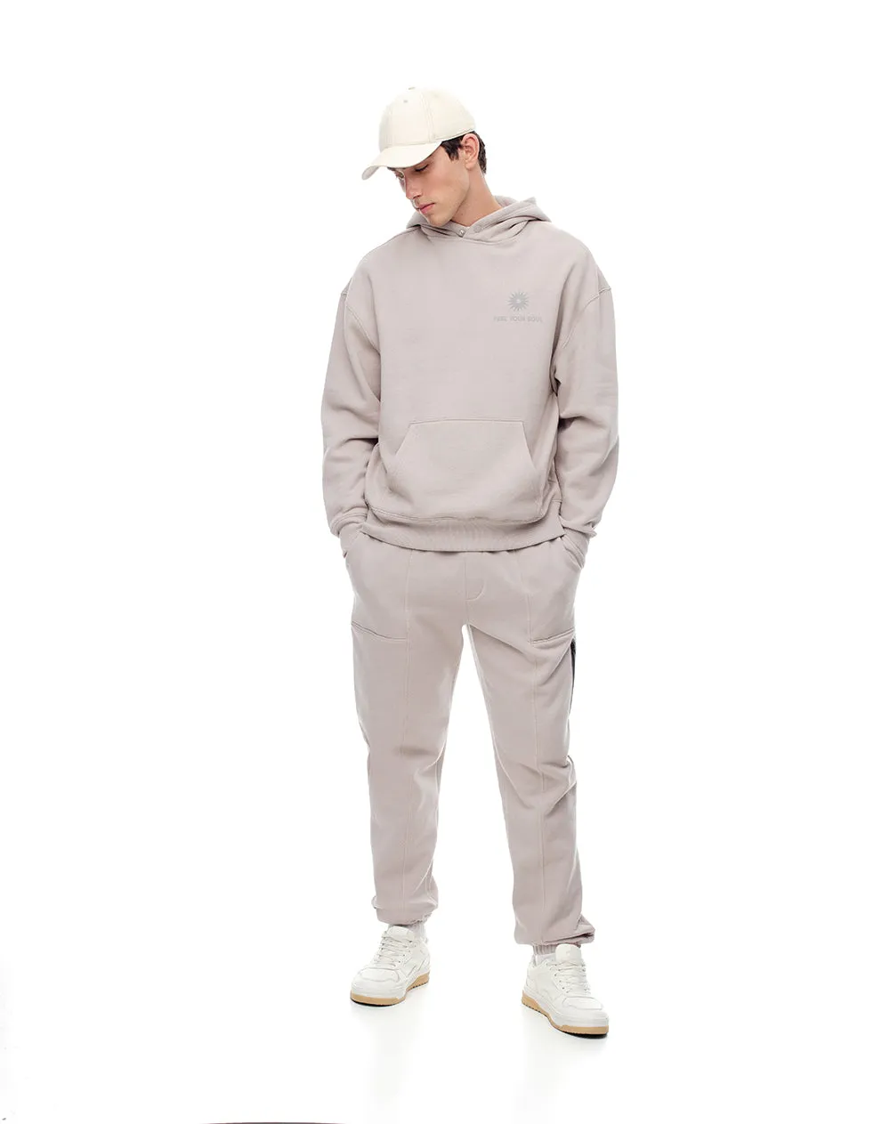 Buzo tipo hoddie café hombre sold by Gef product image thumbnail 4