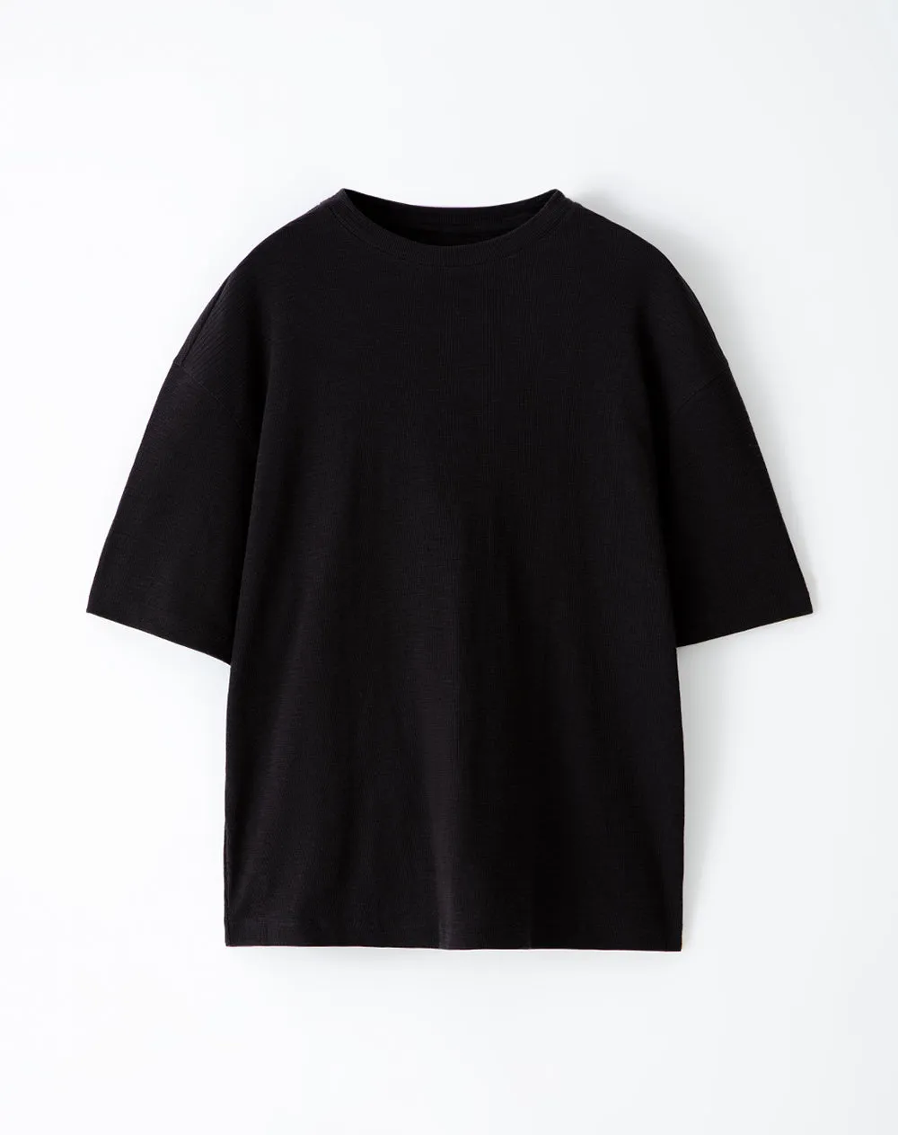 Camiseta oversize negra hombre sold by Gef product image thumbnail 5