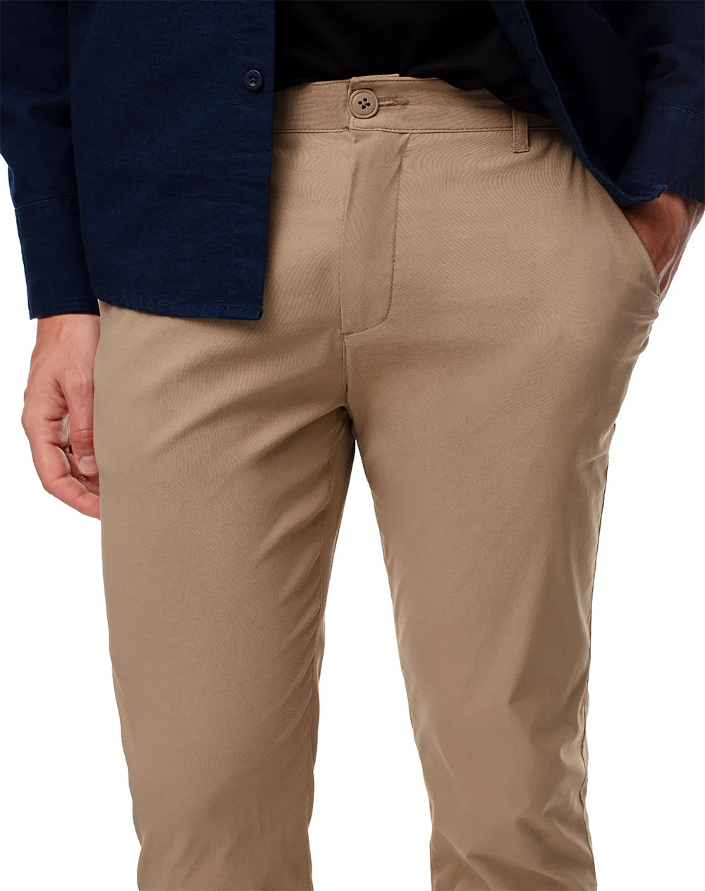 Pantalón chino regular caqui hombre sold by Gef product image thumbnail 5