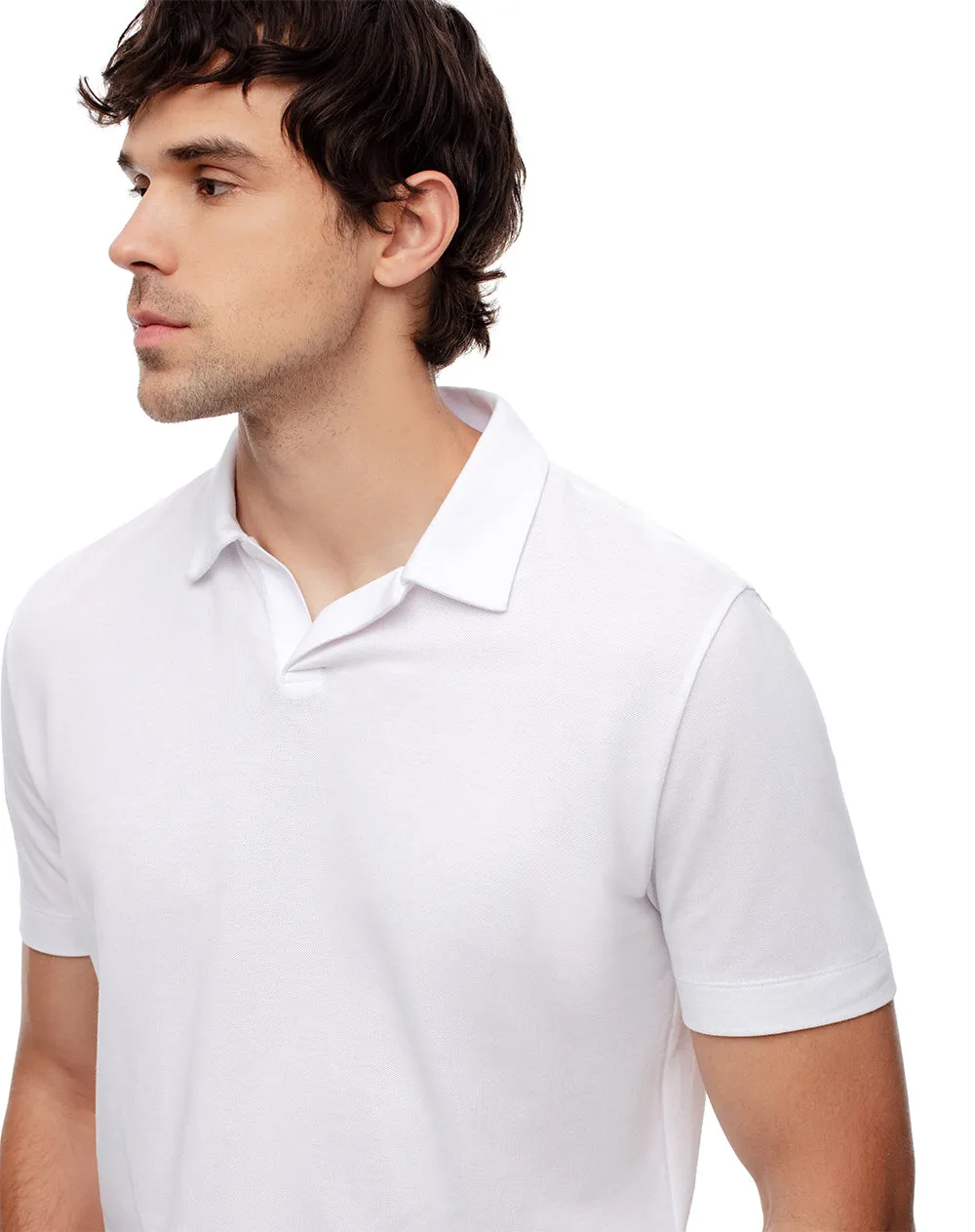 Polo regular algodón blanca hombre sold by Gef product image thumbnail 3