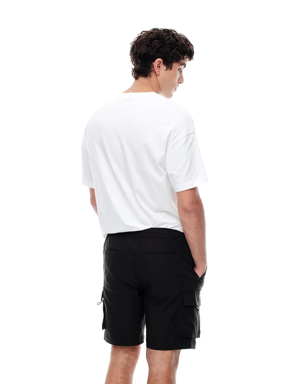 Bermuda cargo regular negra hombre sold by Gef product image thumbnail 2