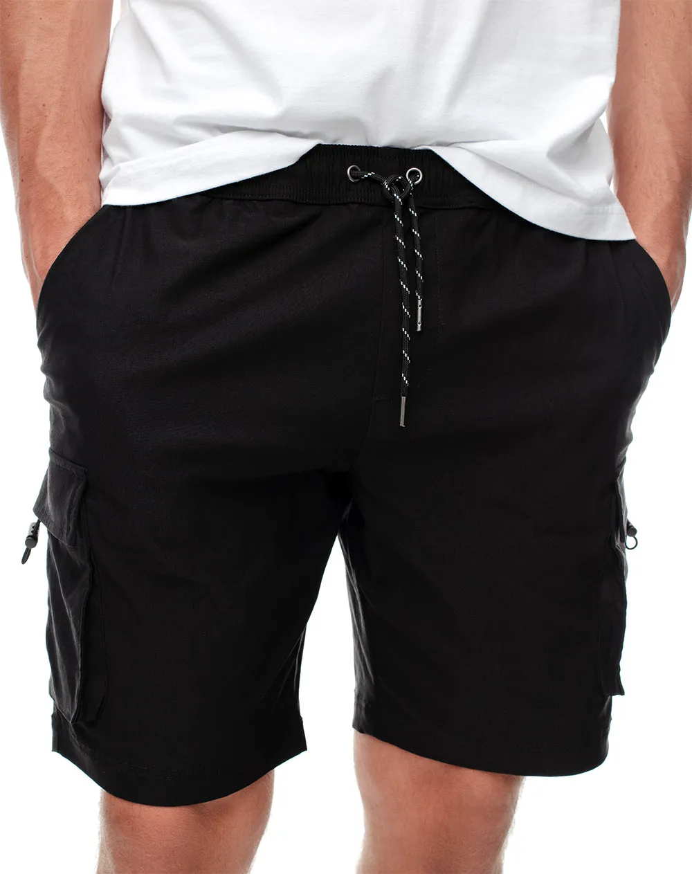 Bermuda cargo regular negra hombre sold by Gef product image thumbnail 4