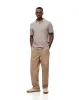Polo regular fit taupe sold by Gef