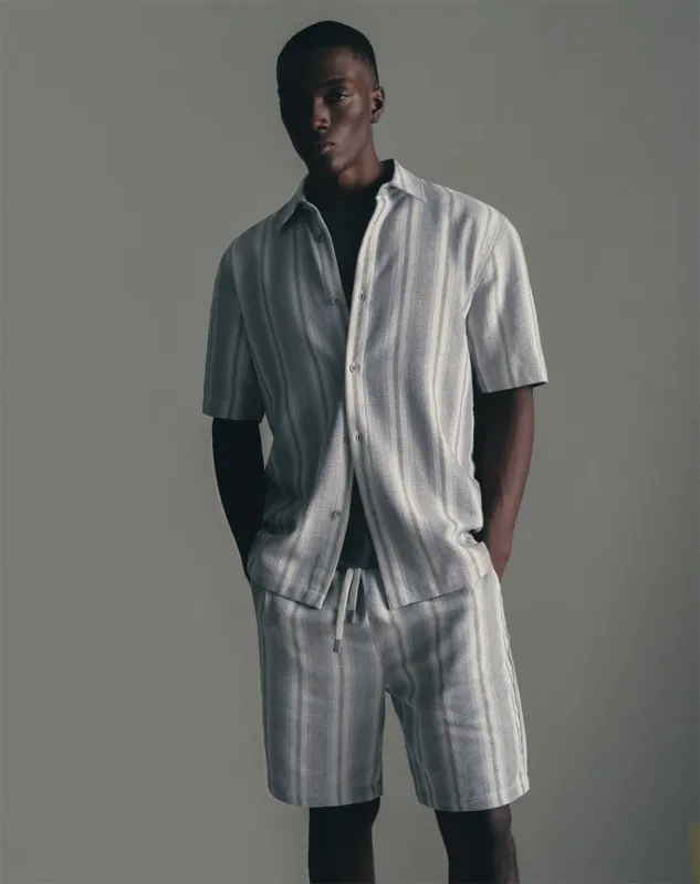 Bermuda regular algodón rayas hombre sold by Gef