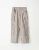 Pantalón regular fit tiro medio en drill cafe sold by Gef