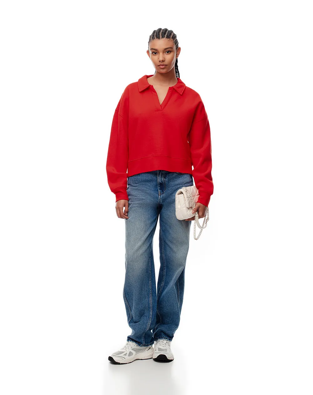 Buzo regular fit rojo sold by Gef product image thumbnail 4