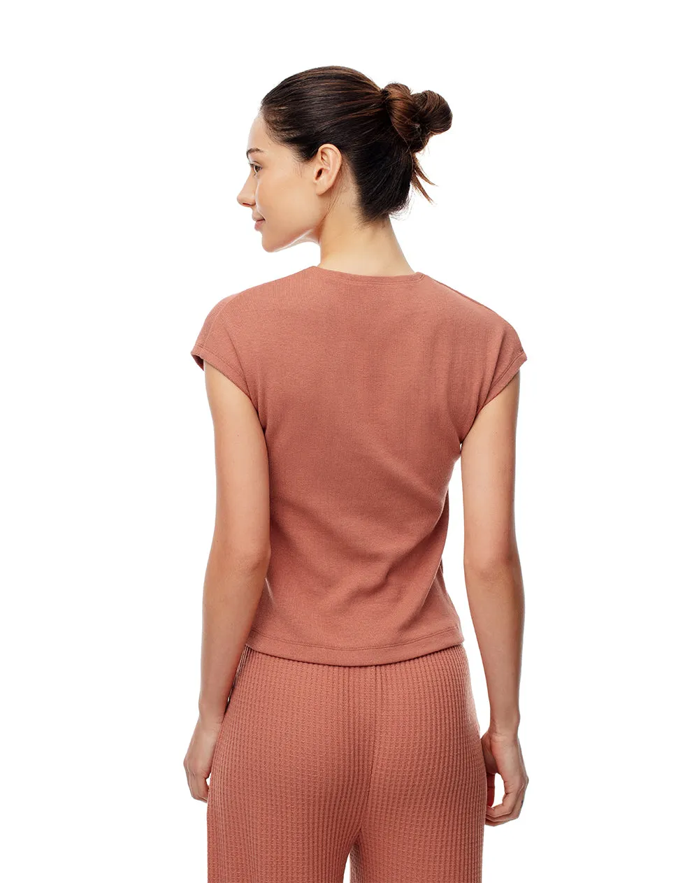 Camiseta slim fit manga corta roja sold by Gef product image thumbnail 2