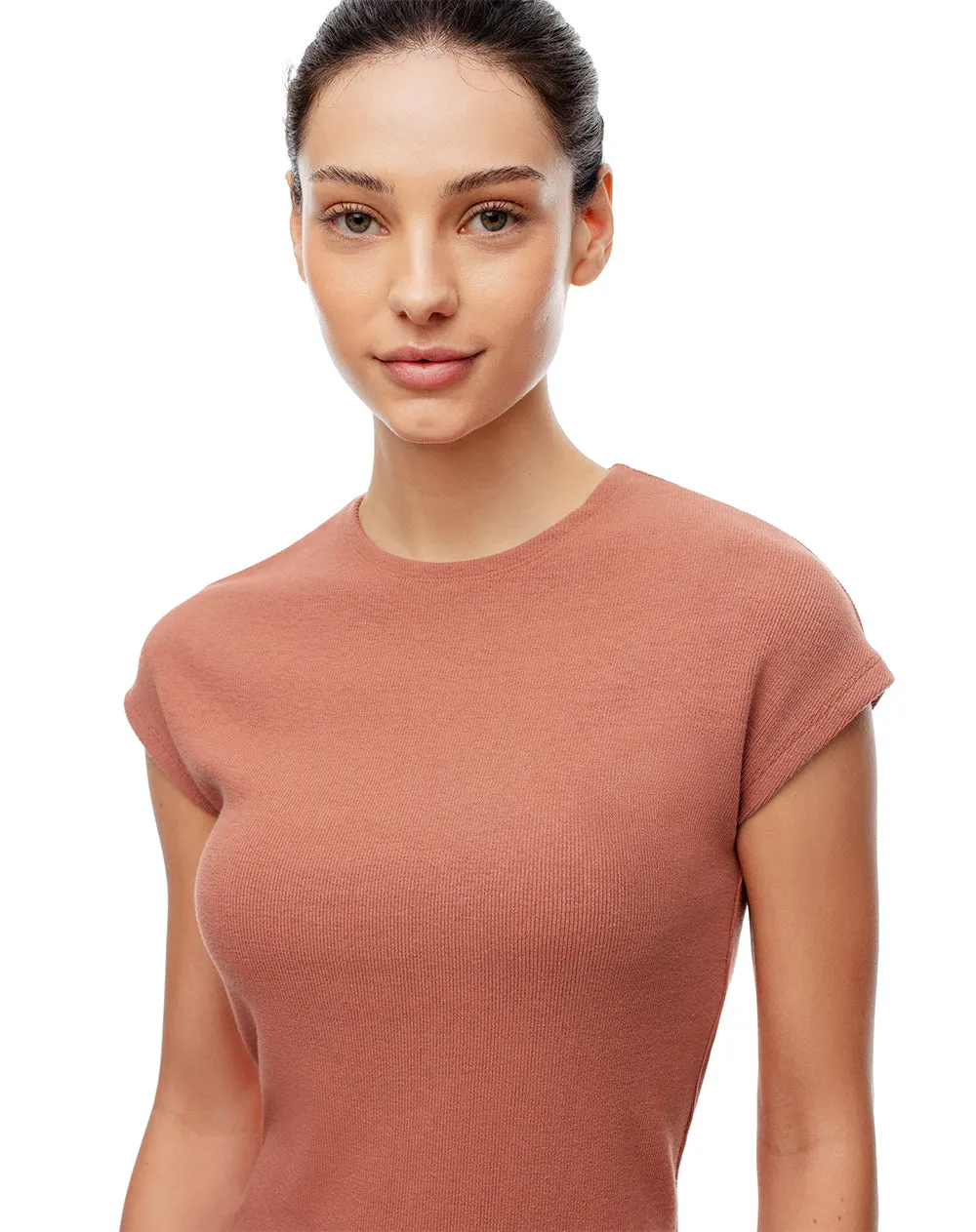 Camiseta slim fit manga corta roja sold by Gef product image thumbnail 3