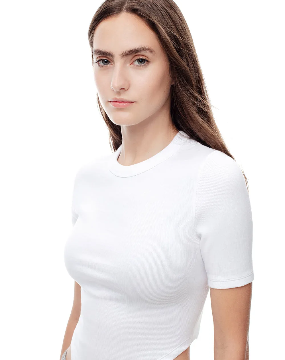 Camiseta relax algodón blanca mujer sold by Gef product image thumbnail 3