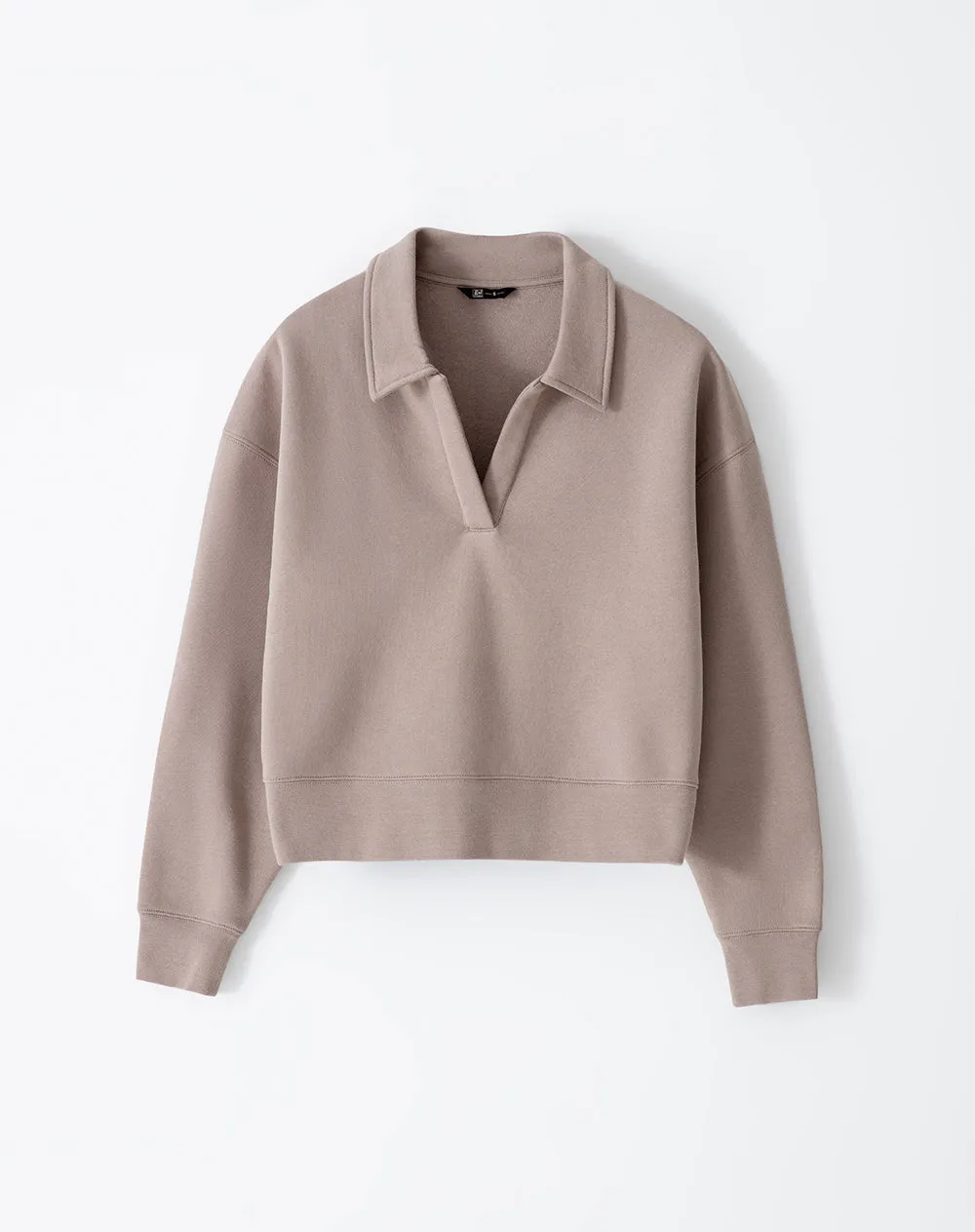 Buzo tipo polo regular taupe mujer sold by Gef product image thumbnail 5