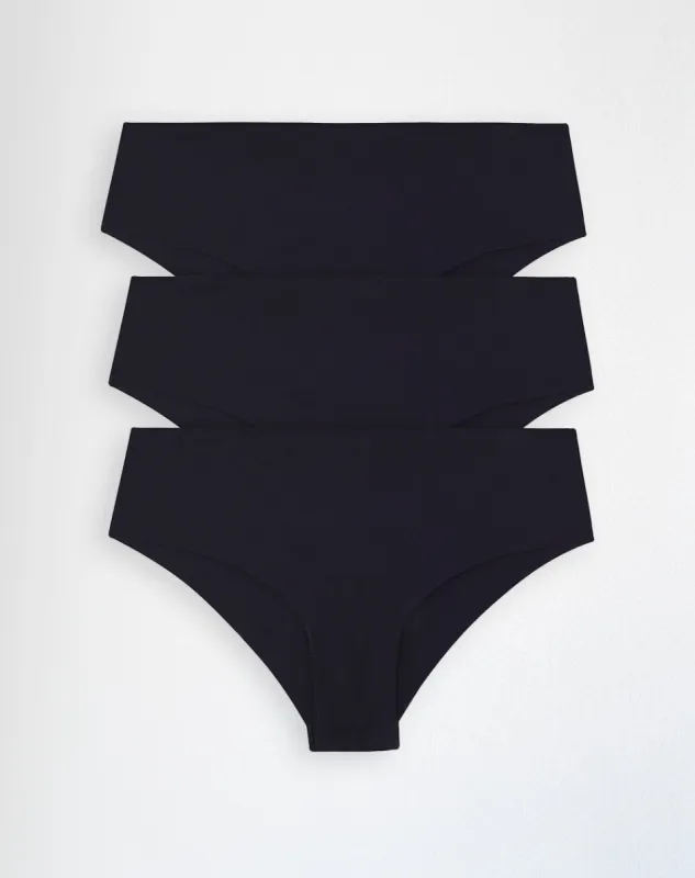 Panty cachetero  x3unds invisible pocas costuras surtido sold by Gef