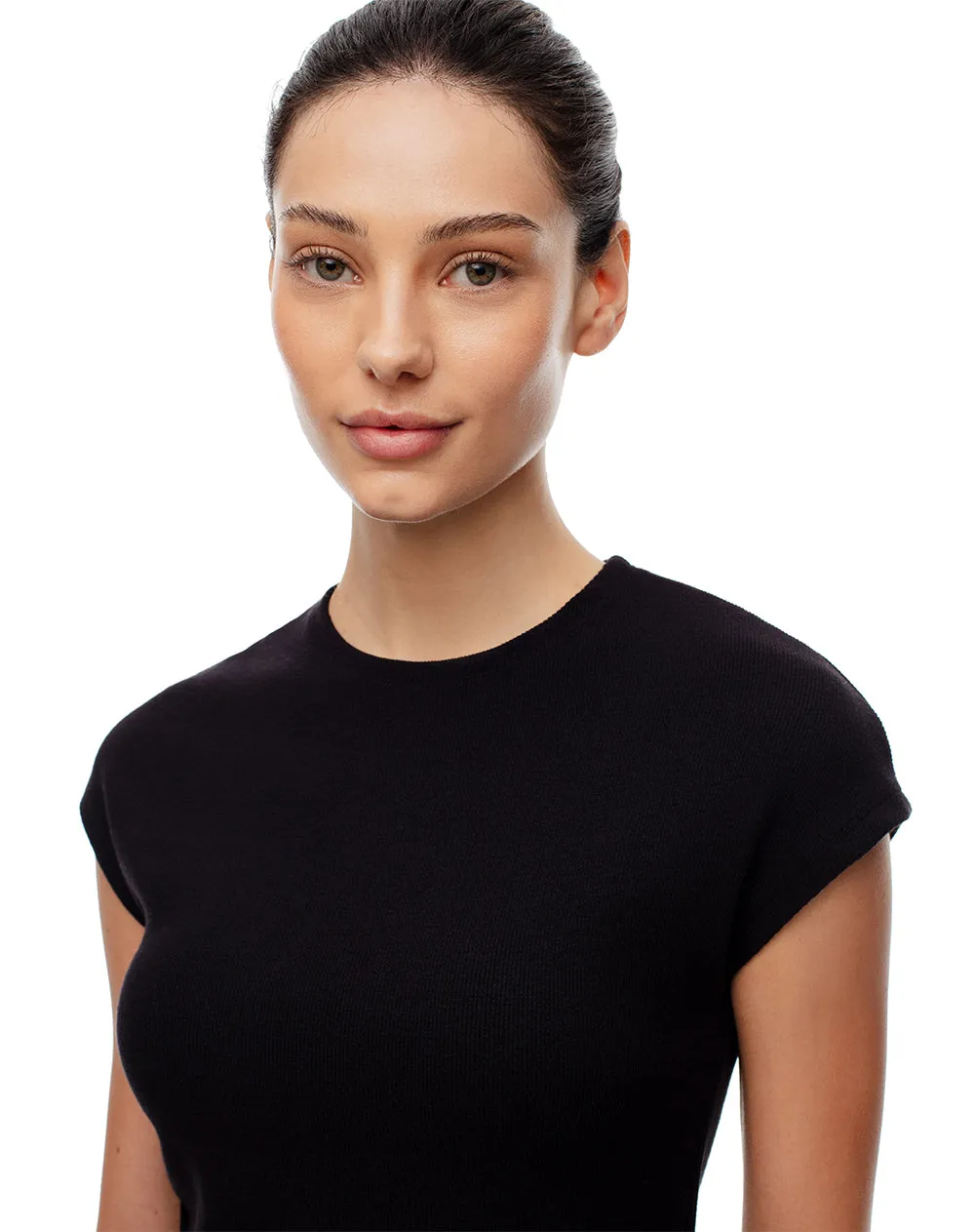 Camiseta relax negra mujer sold by Gef product image thumbnail 3