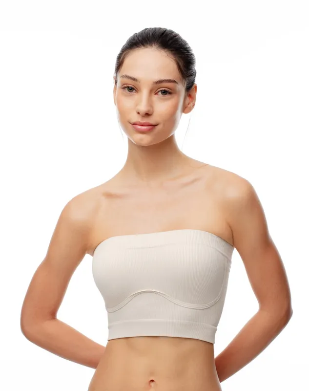 Top soporte medio strapless arena sold by Gef