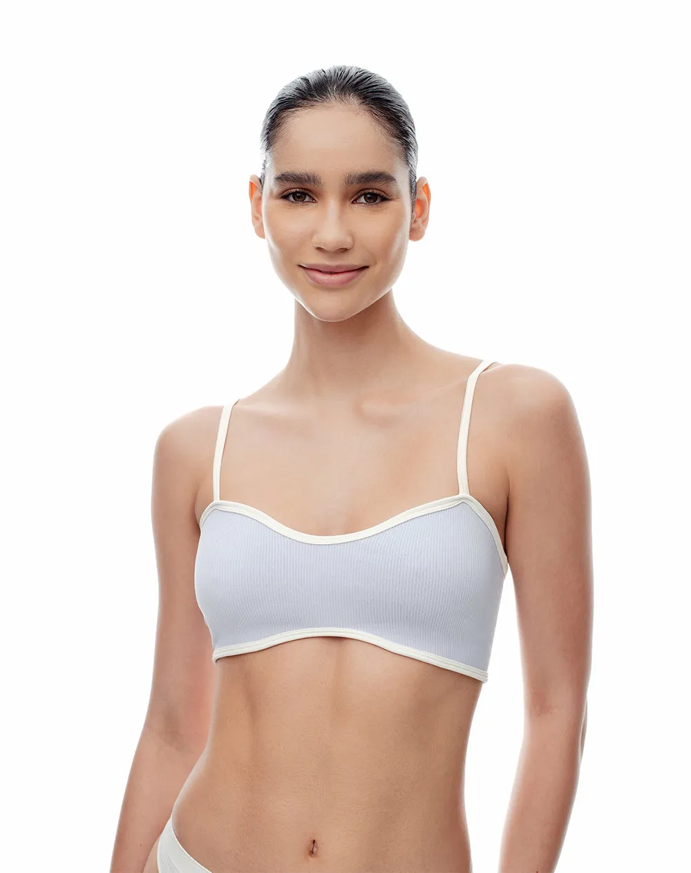 Top soporte medio pocas costuras azul sold by Gef product image thumbnail 3