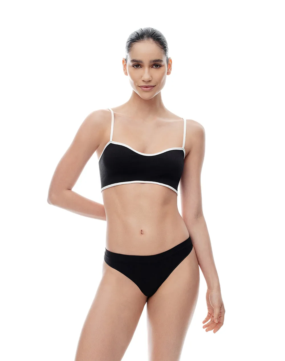 Top soporte medio seamless negro sold by Gef product image thumbnail 4