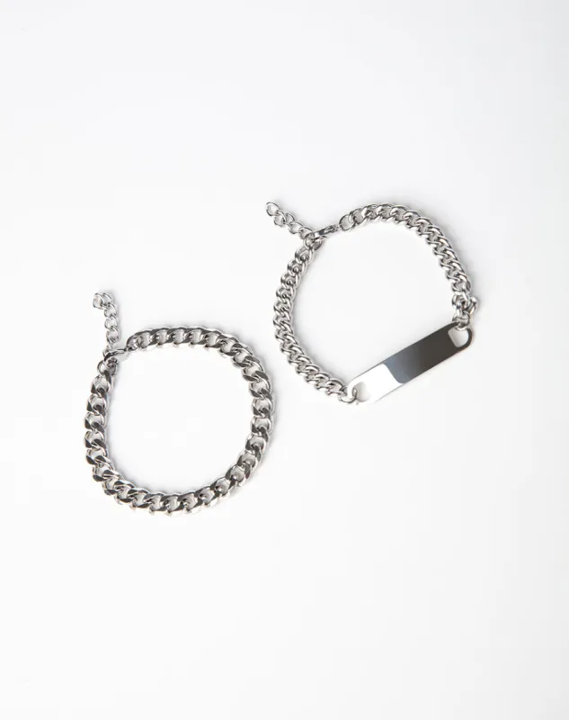 Pulsera plateado sold by Gef