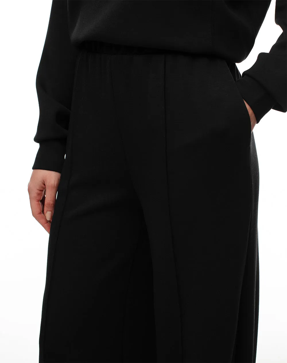 Pantalón holgado negro mujer sold by Gef product image thumbnail 5