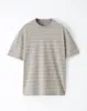Camiseta regular algodón café rayas hombre sold by Gef