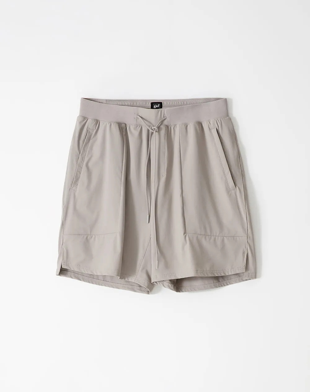 Pantaloneta deportiva secado rápido taupe hombre sold by Gef