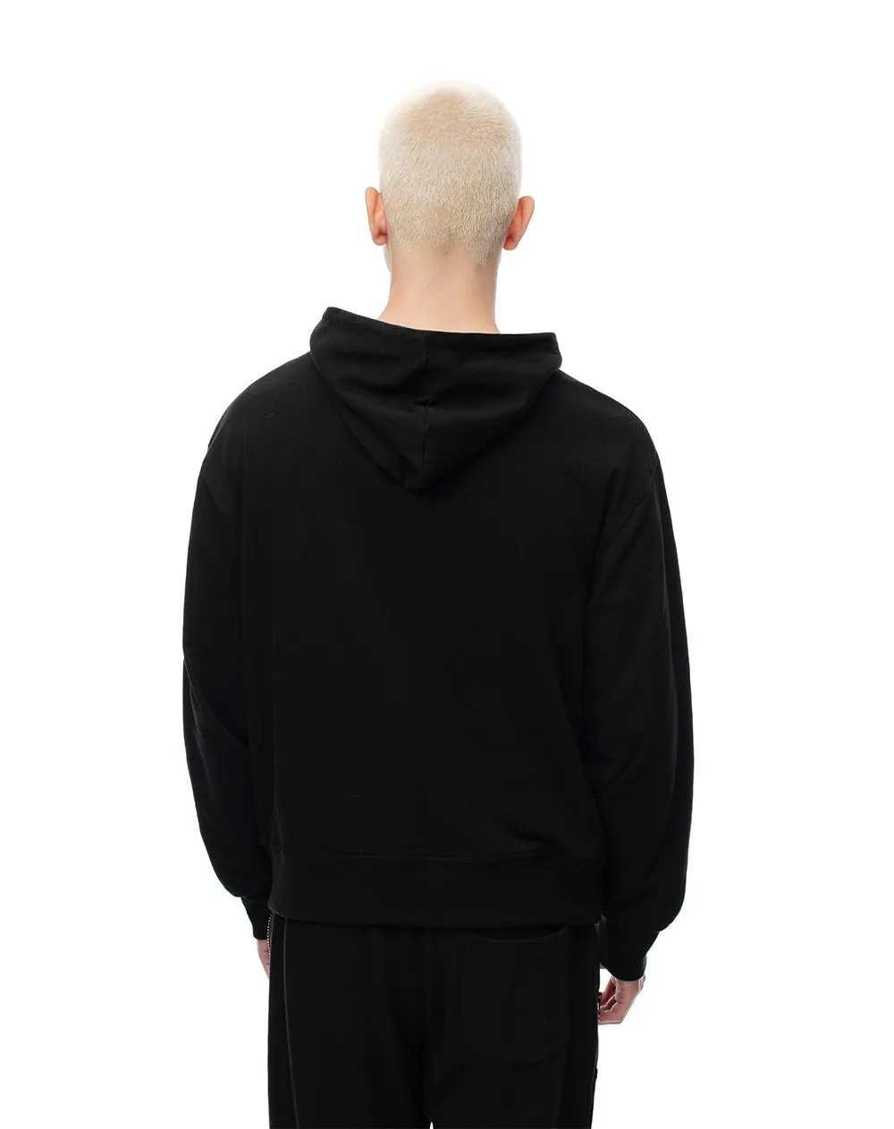 Buzo tipo hoddie algodón negro hombre sold by Gef product image thumbnail 2