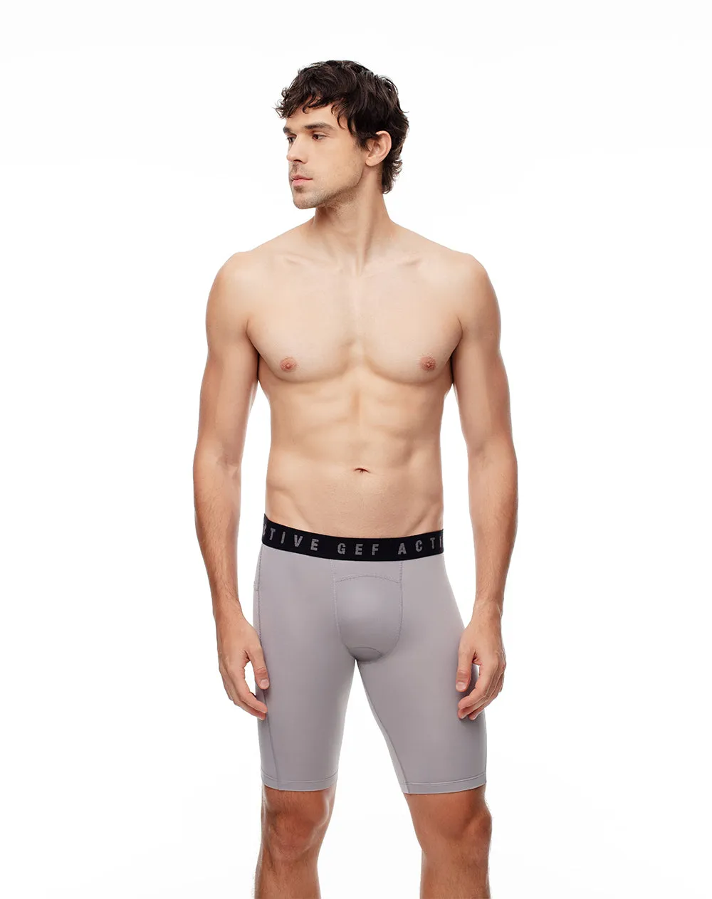 Bóxer deportivo largo gris sold by Gef