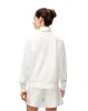 Buzo algodón cuello alto con cierre crudo para mujer sold by Gef