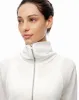 Buzo algodón cuello alto con cierre crudo para mujer sold by Gef