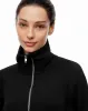Buzo algodón cuello alto con cierre negro para mujer sold by Gef