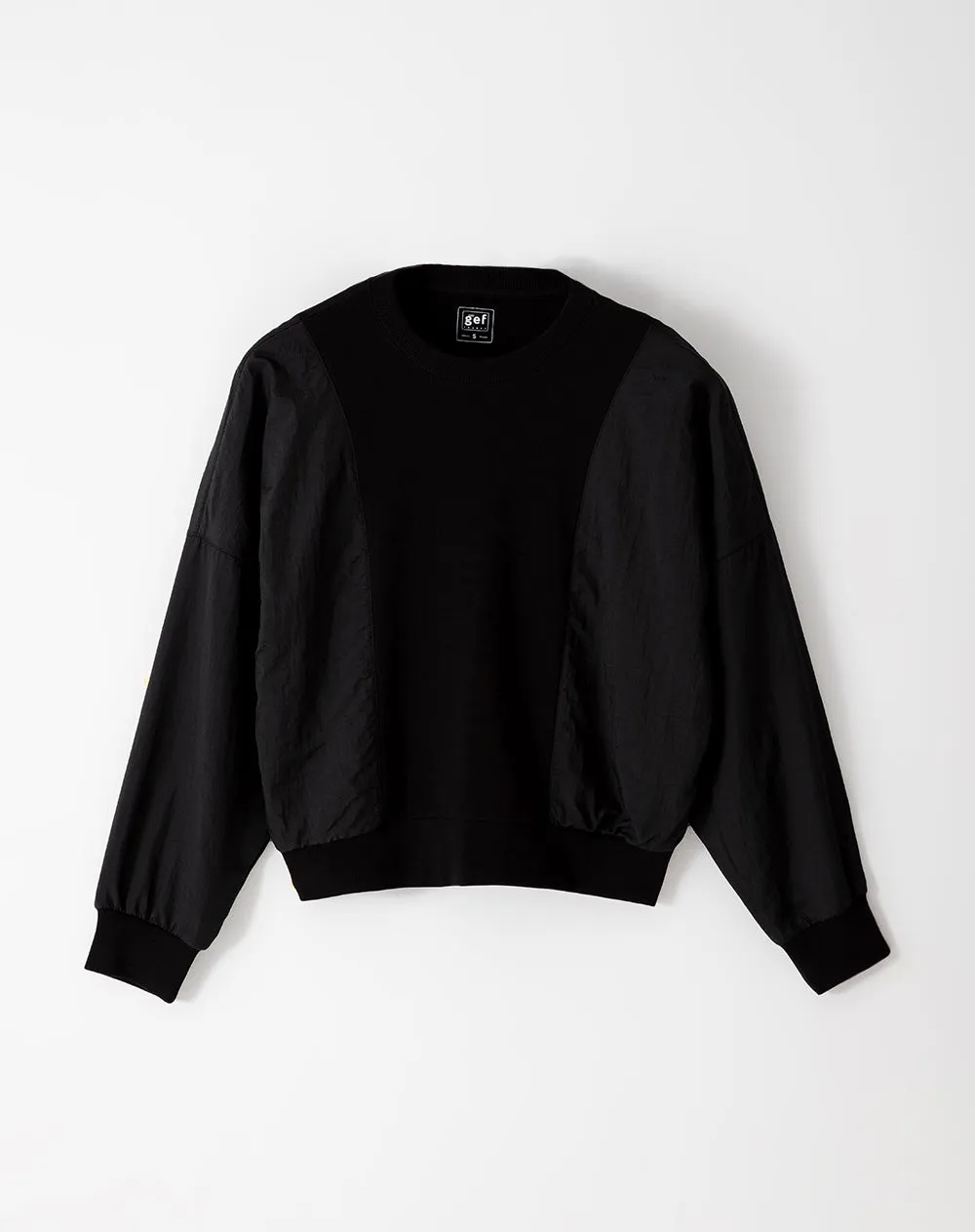 Buzo algodón holgado negro para mujer sold by Gef product image thumbnail 5