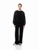 Buzo algodón holgado negro para mujer sold by Gef