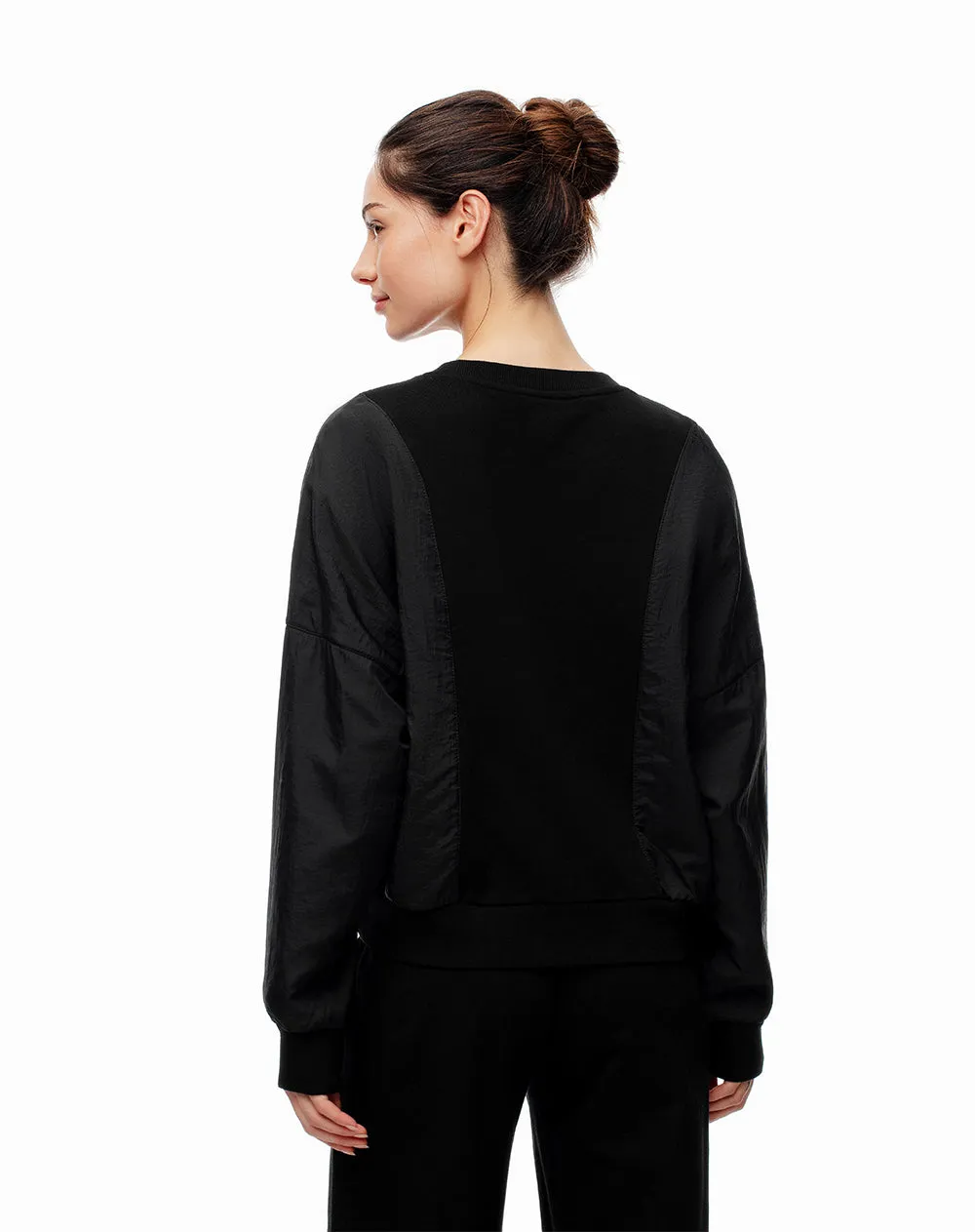 Buzo algodón holgado negro para mujer sold by Gef product image thumbnail 2