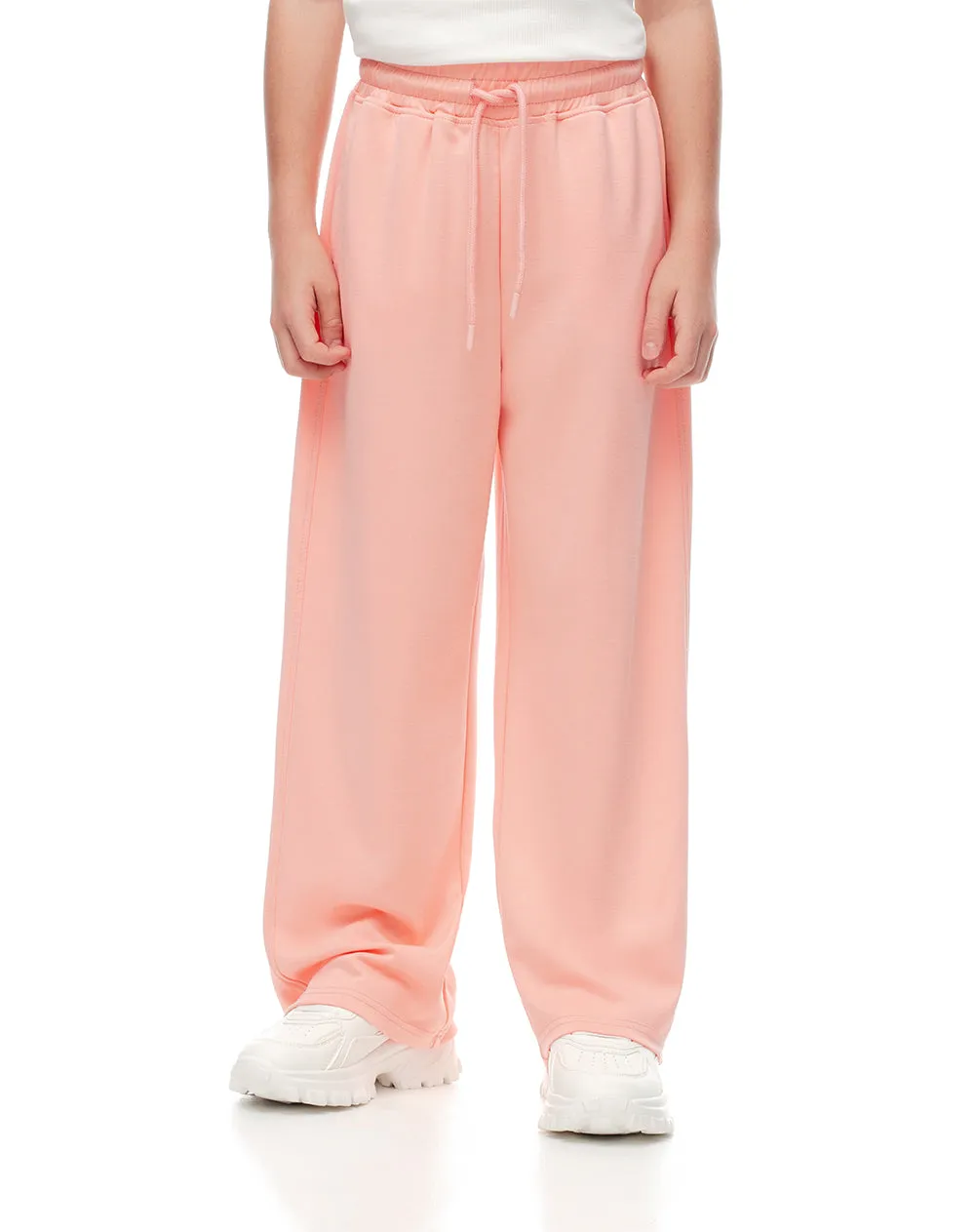 Pantalón holgado tiro medio naranja niña sold by Gef product image thumbnail 3