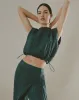 Camisa loose fit verde sold by Gef
