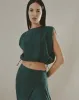 Camisa loose fit verde sold by Gef