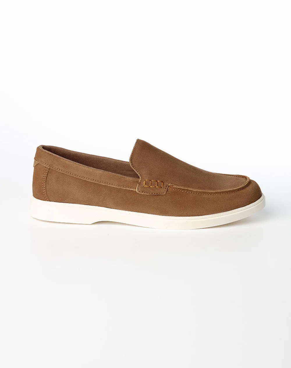 Zapatos tipo mocasín gamuzado café hombre sold by Gef product image thumbnail 3