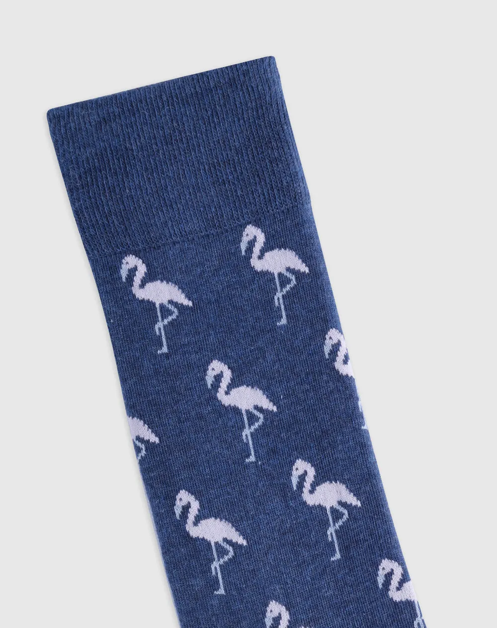 Medias hombre largas algodón azules flamencos sold by Gef product image thumbnail 2
