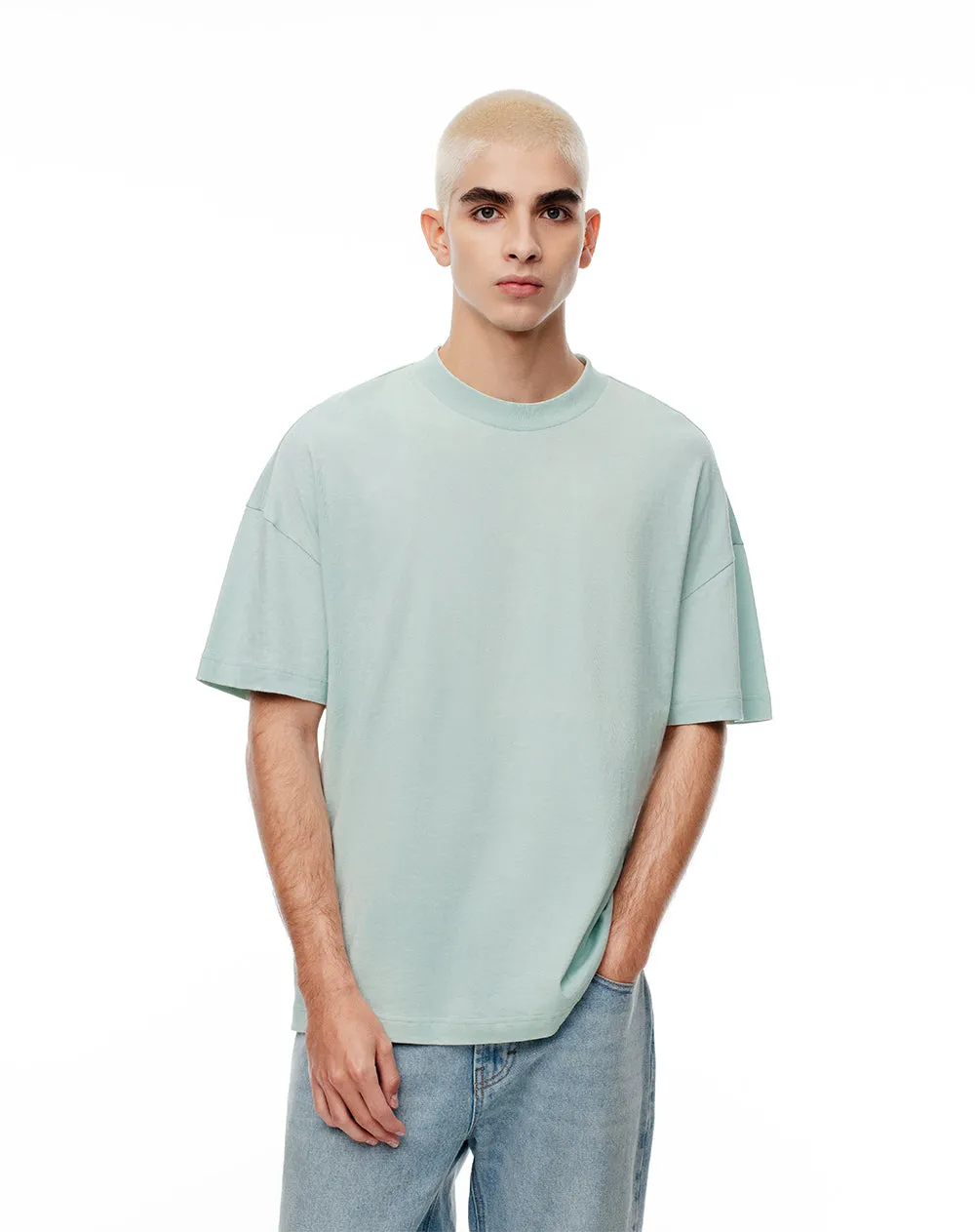 Camiseta regular algodón azul hombre sold by Gef product image thumbnail 3