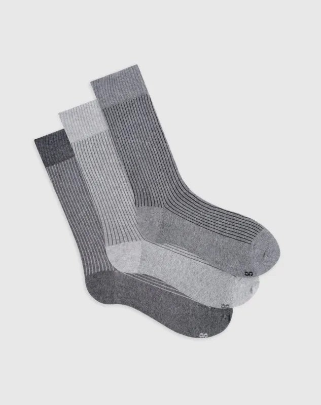 Medias hombre largas algodón pack x3 surtido sold by Gef