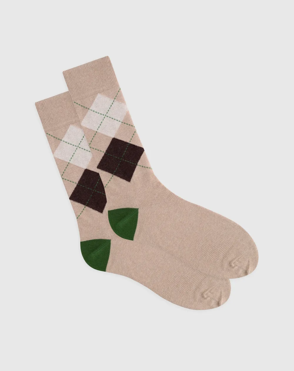 Medias hombre largas algodón habanas rombos sold by Gef