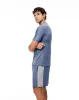 Pantaloneta deportiva antibacterial azul para hombre sold by Gef