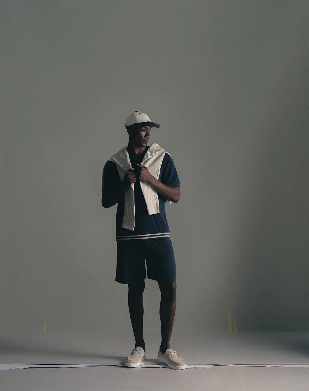 Pantalón relaxed fit tiro medio azul sold by Gef product image thumbnail 4