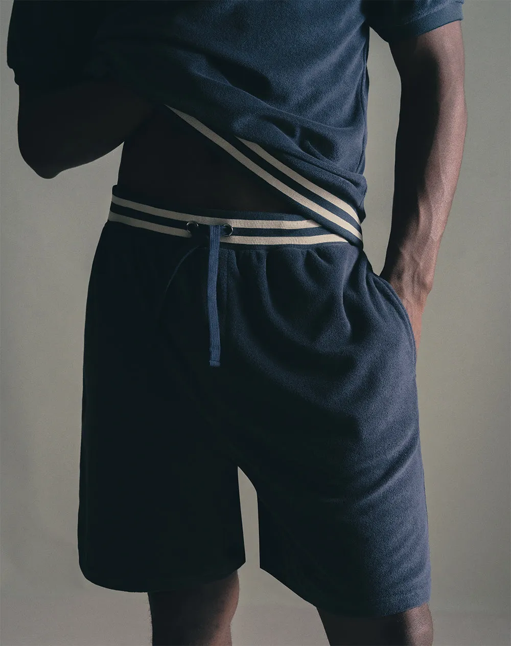 Pantalón relaxed fit tiro medio azul sold by Gef product image thumbnail 3